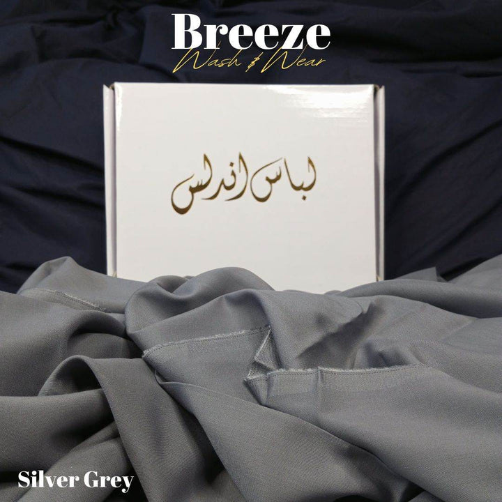 Breeze Premium Quality Wash and Wear (Silver Grey) - Sultan Fabrics