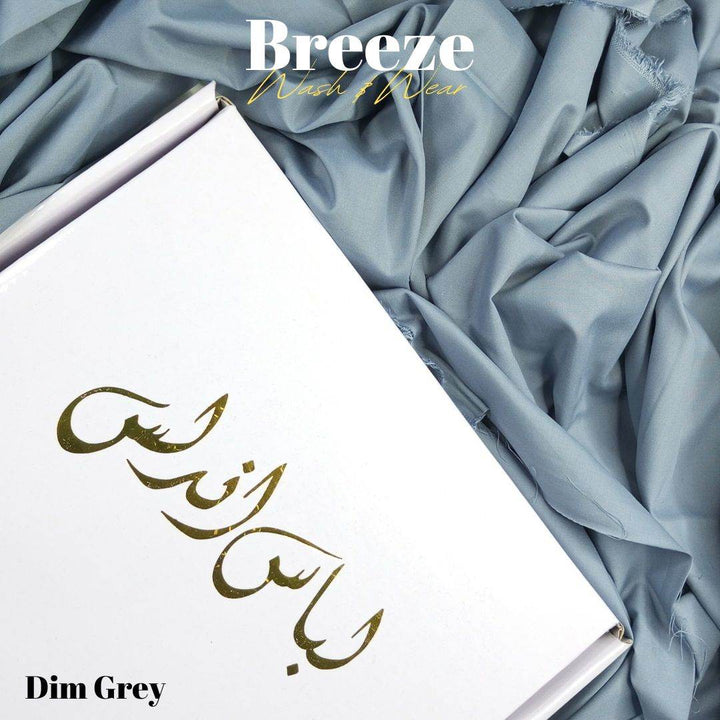 Breeze Premium Quality Wash and Wear (Dim Grey) - Sultan Fabrics