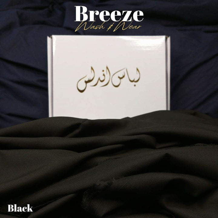 Breeze Premium Quality Wash and Wear (Black) - Sultan Fabrics