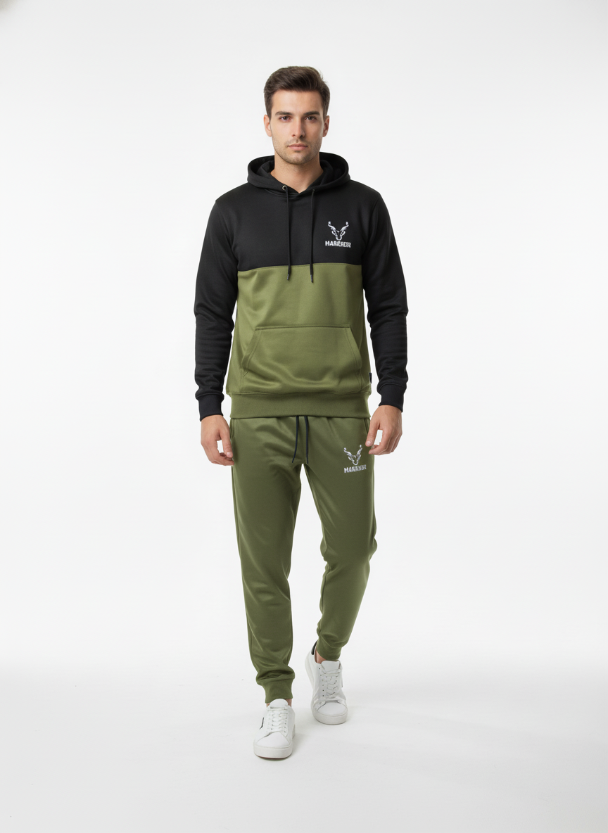 Markhor Winter Dry-Fit Fleece Men's Hood Tracksuit