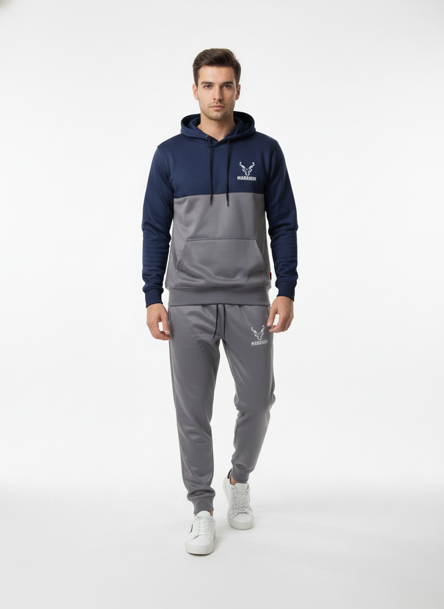 Markhor Winter Dry-Fit Fleece Men's Hood Tracksuit