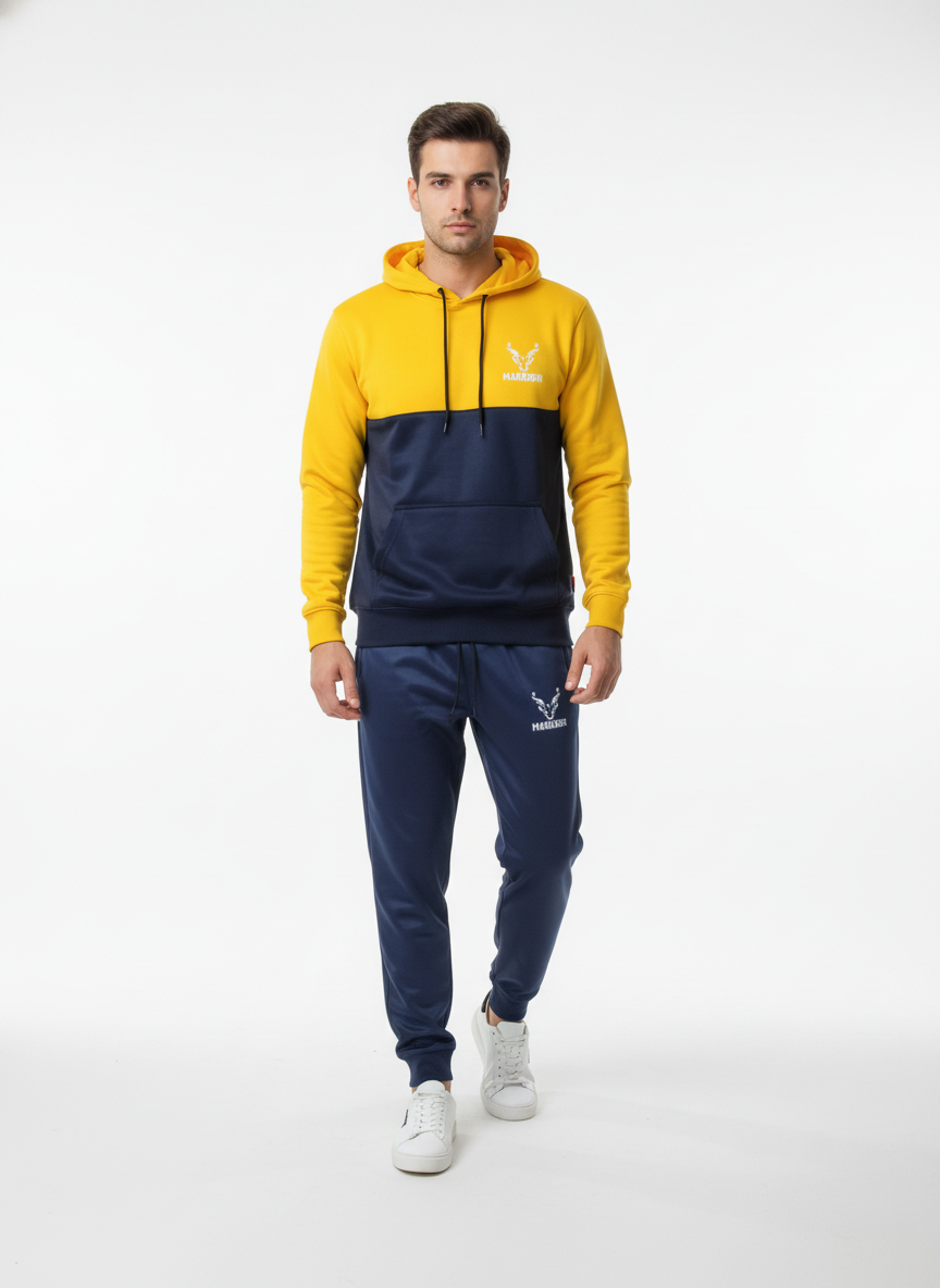 Markhor Winter Dry-Fit Fleece Men's Hood Tracksuit