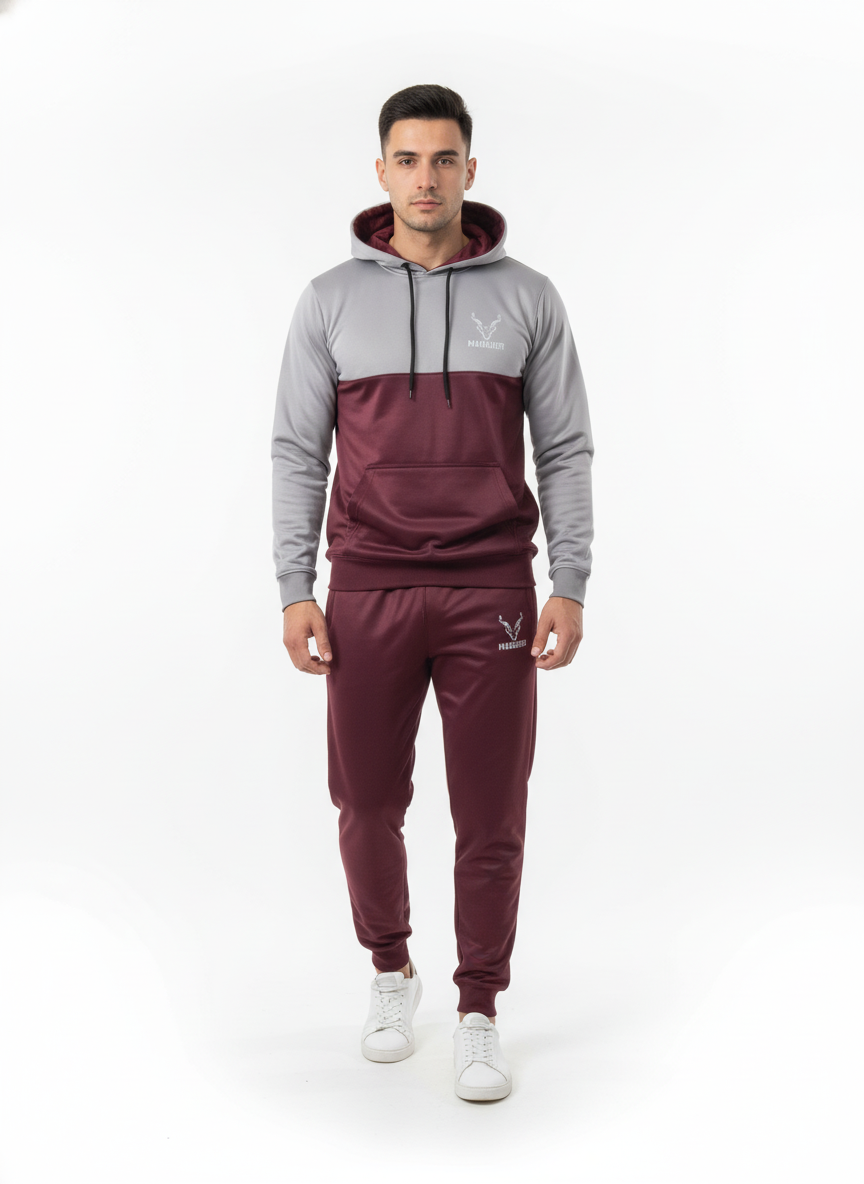 Markhor Winter Dry-Fit Fleece Men's Hood Tracksuit