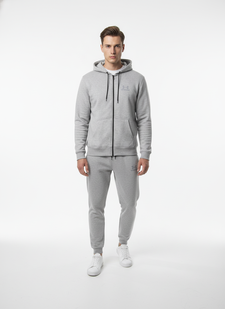 Under Armou Winter Pure Fleece Men's Zipper Tracksuit