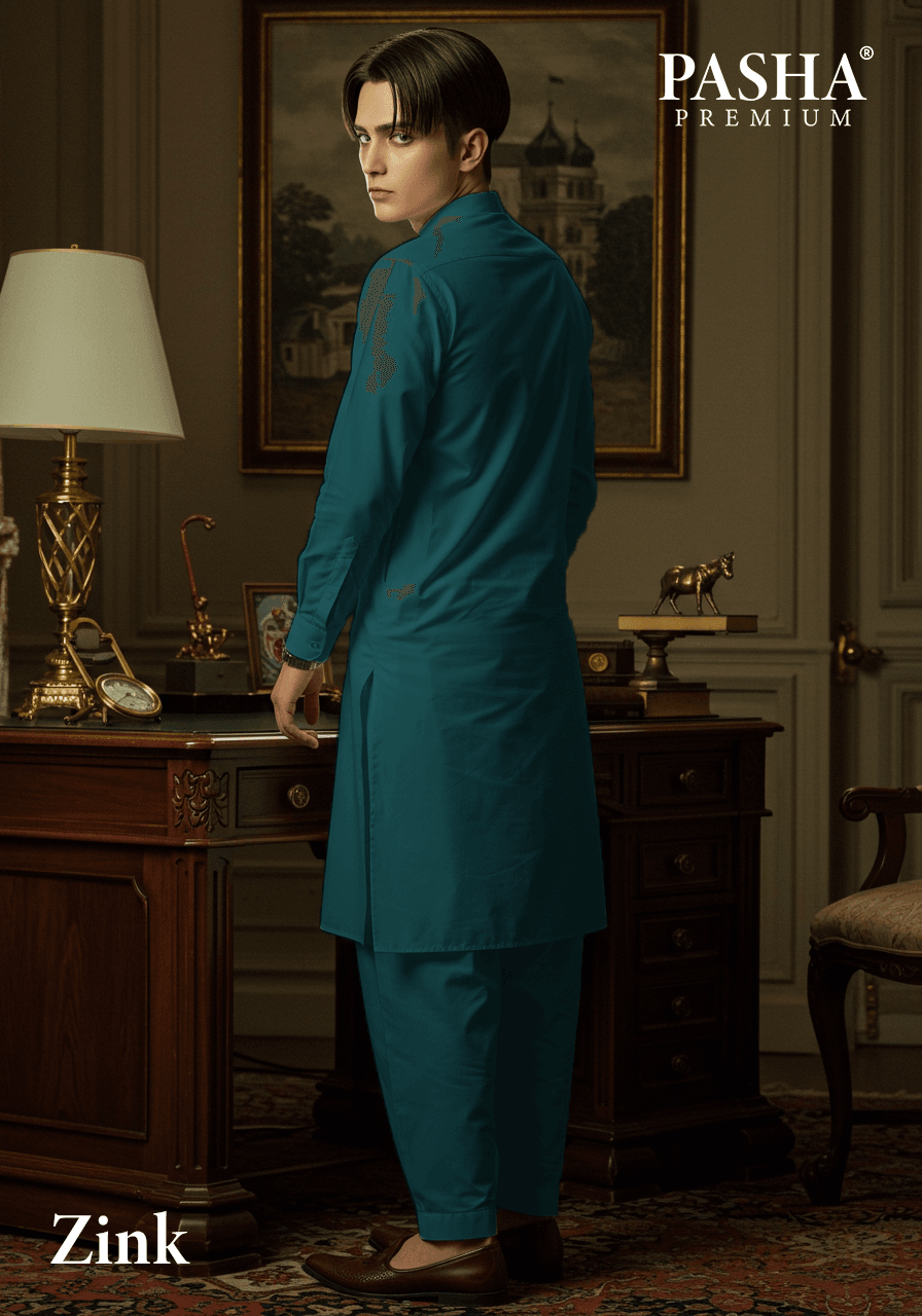 Pasha Premium® – Supima Cotton Unstitched Fabric (Zink) - Sultan Fabrics