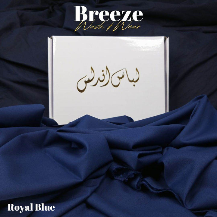 Breeze Premium Quality Wash and Wear (Royal Blue) - Sultan Fabrics