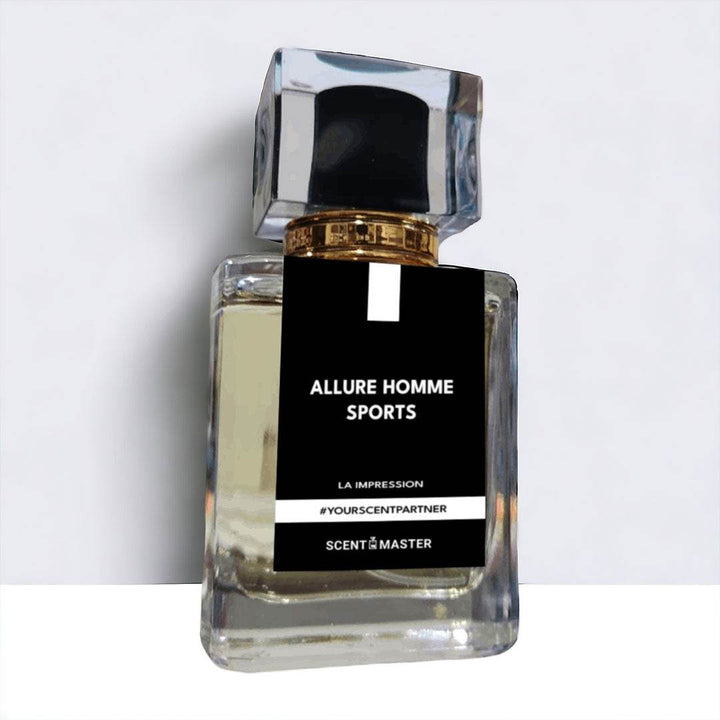 Allure Homme Sport – Impression by Scent Master | Gift Pack | 50 ML Bottle - Sultan Fabrics