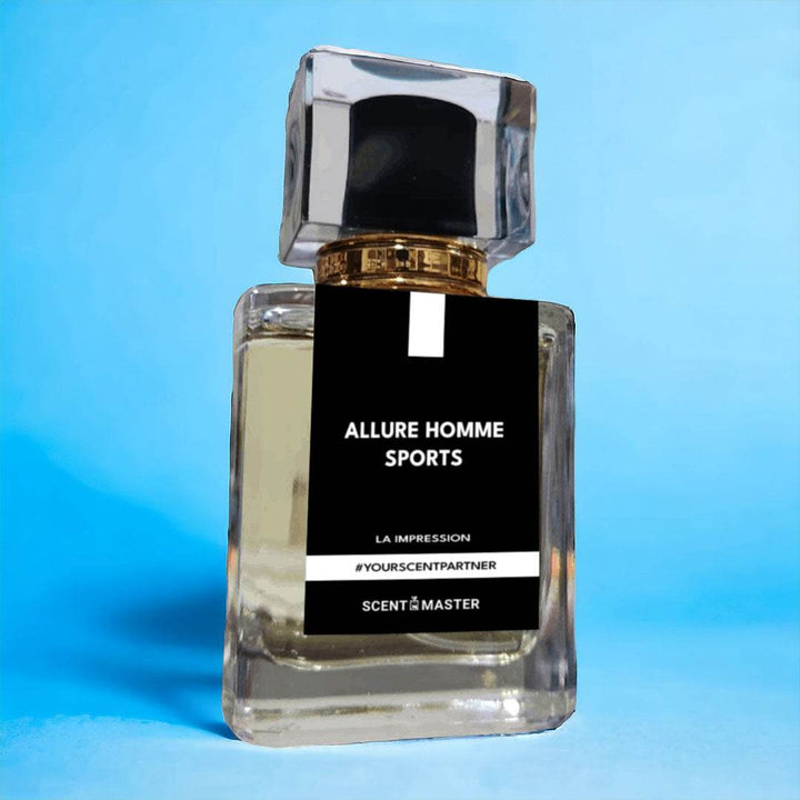 Allure Homme Sport – Impression by Scent Master | Gift Pack | 50 ML Bottle - Sultan Fabrics