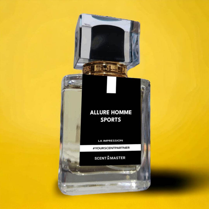 Allure Homme Sport – Impression by Scent Master | Gift Pack | 50 ML Bottle - Sultan Fabrics