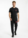 Adids Summer Jersey Tracksuit (Black)