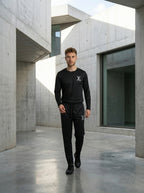 LV Summer Dry-Fit Tracksuit (Black)
