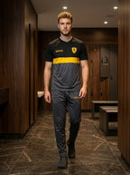 Ferrar Summer Dry-Fit Tracksuit (Black & Charocal)