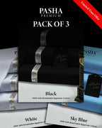 Pasha Premium Pack Of 3 Suits