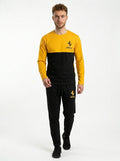 Ferrar Summer Jersey Tracksuit (Yellow & Black)