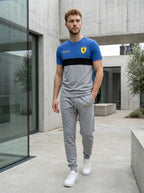 Ferrar Summer Jersey Tracksuit (Blue & Silver)
