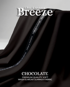 Breeze – Premium Tropical Wash & Wear Fabric | Chocolate