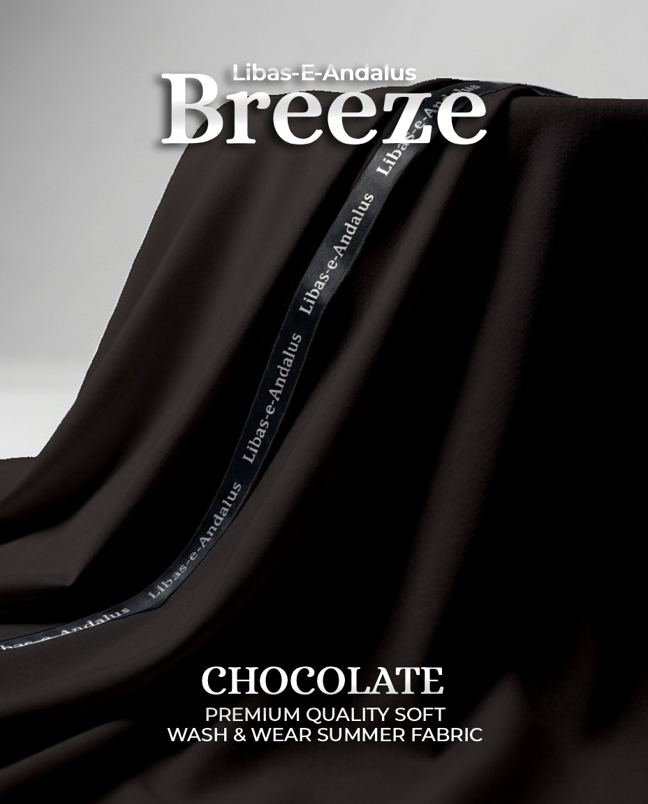 Breeze – Premium Tropical Wash & Wear Fabric | Chocolate