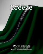 Breeze – Premium Tropical Wash & Wear Fabric | Dark Green