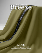 Breeze – Premium Tropical Wash & Wear Fabric | Moss
