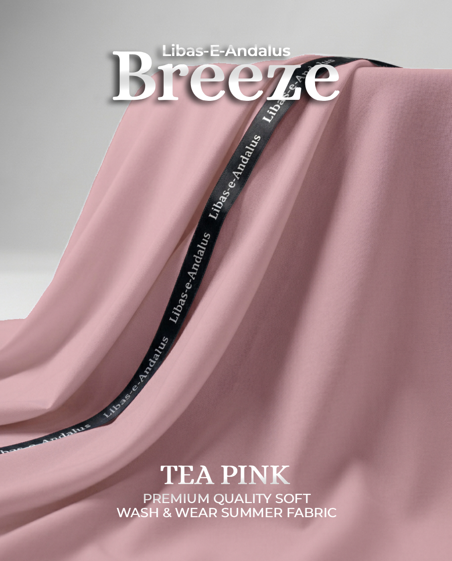 Breeze – Premium Tropical Wash & Wear Fabric | Tea Pink