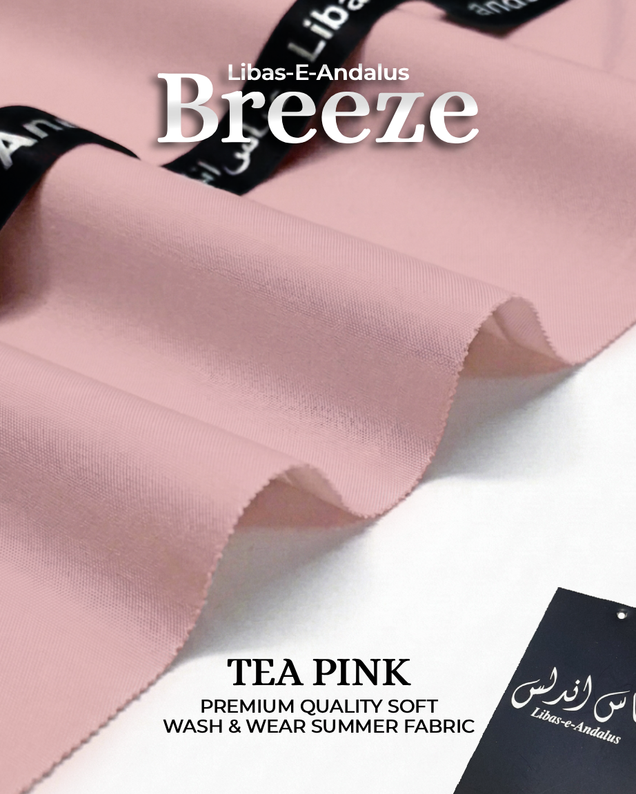 Breeze – Premium Tropical Wash & Wear Fabric | Tea Pink