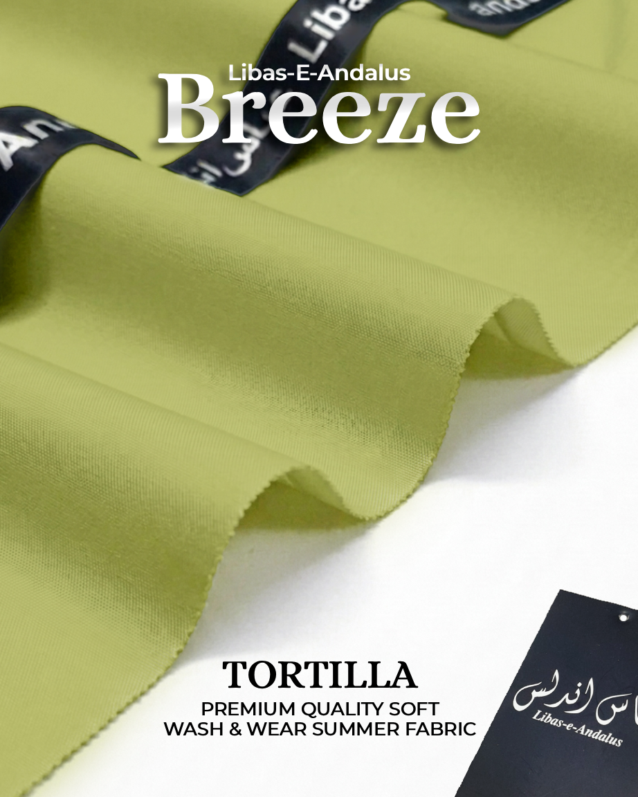 Breeze – Premium Tropical Wash & Wear Fabric | Tortilla