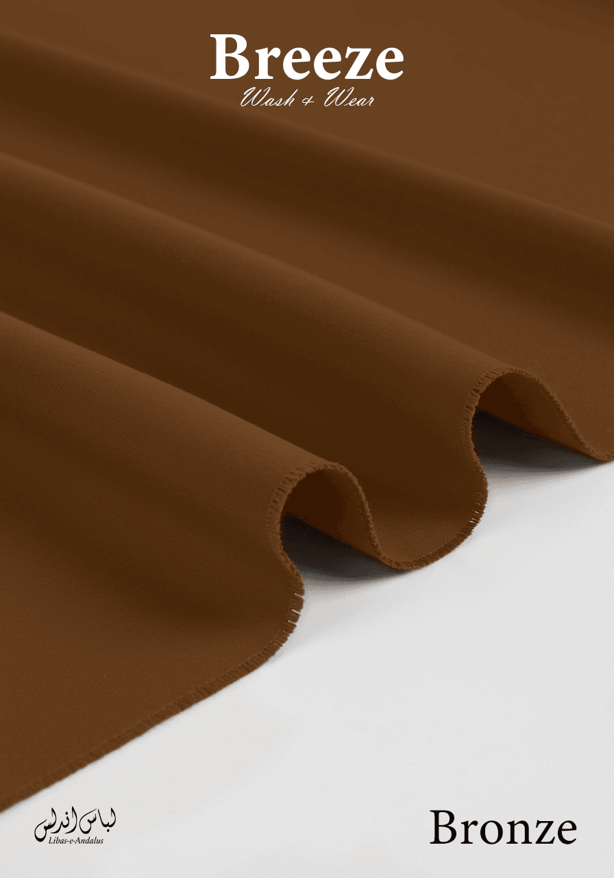 Breeze – Premium Tropical Wash & Wear Fabric | Bronze - Sultan Fabrics