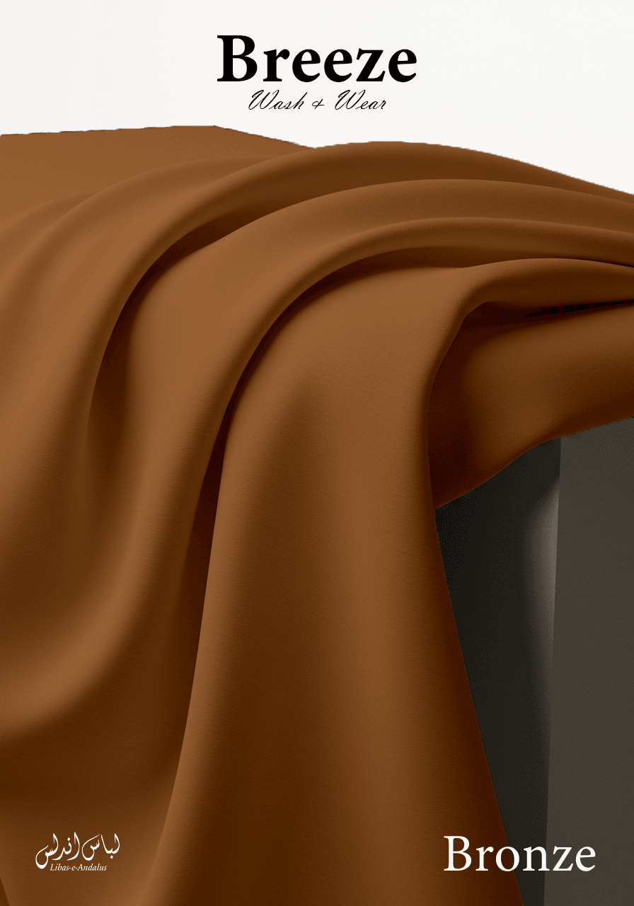 Breeze – Premium Tropical Wash & Wear Fabric | Bronze - Sultan Fabrics