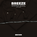 Breeze – Winter Wool Wash & Wear Fabric | Brown