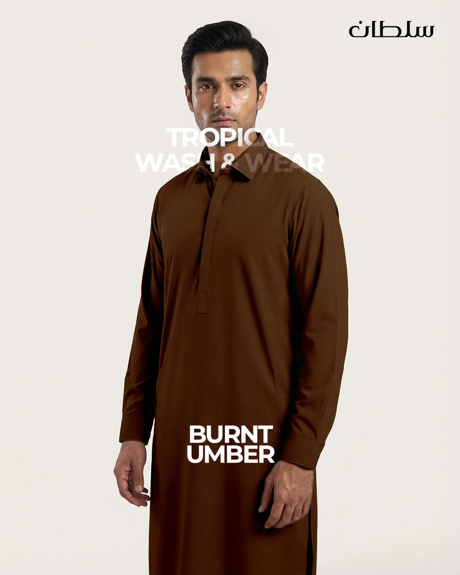 Sultan Tropical Wash & Wear (Burnet Umber)