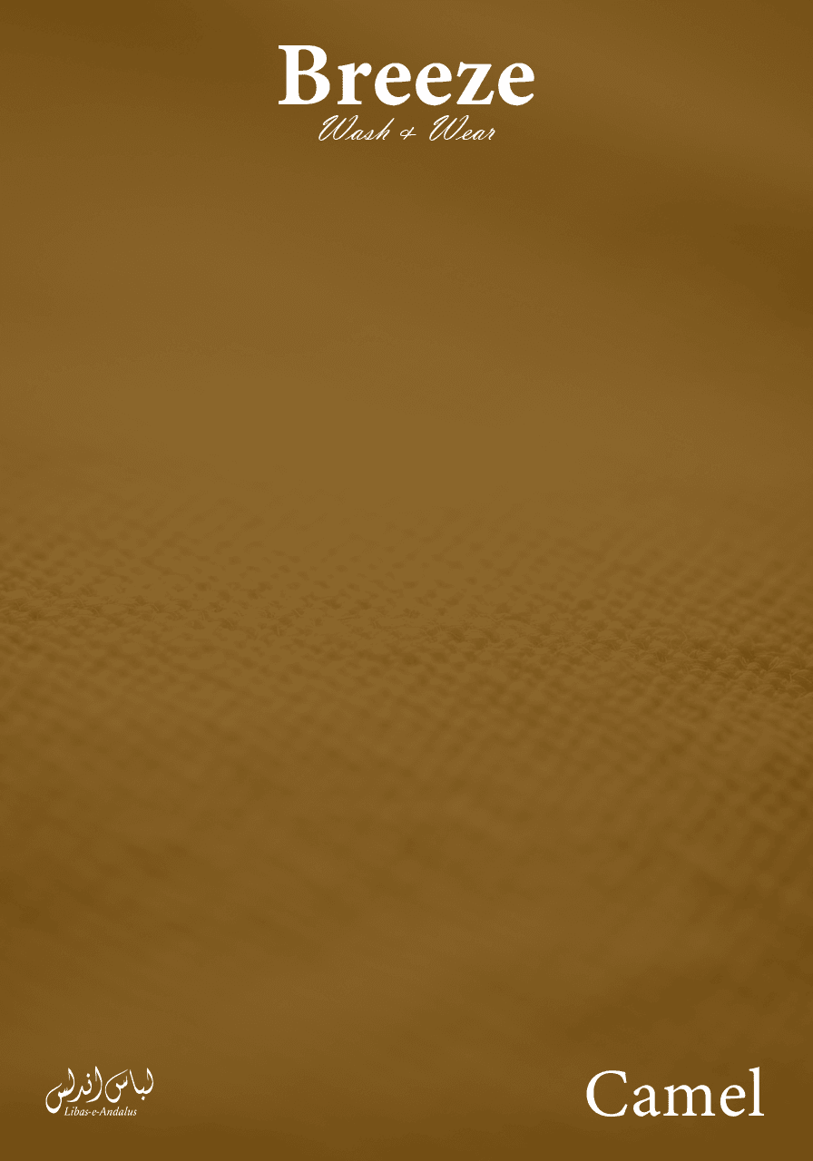 Breeze – Premium Tropical Wash & Wear Fabric | Camel - Sultan Fabrics