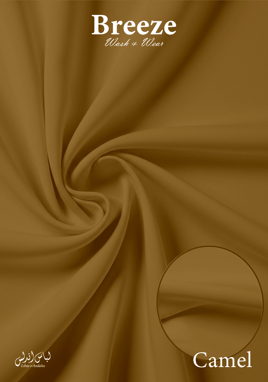 Breeze – Premium Tropical Wash & Wear Fabric | Camel - Sultan Fabrics