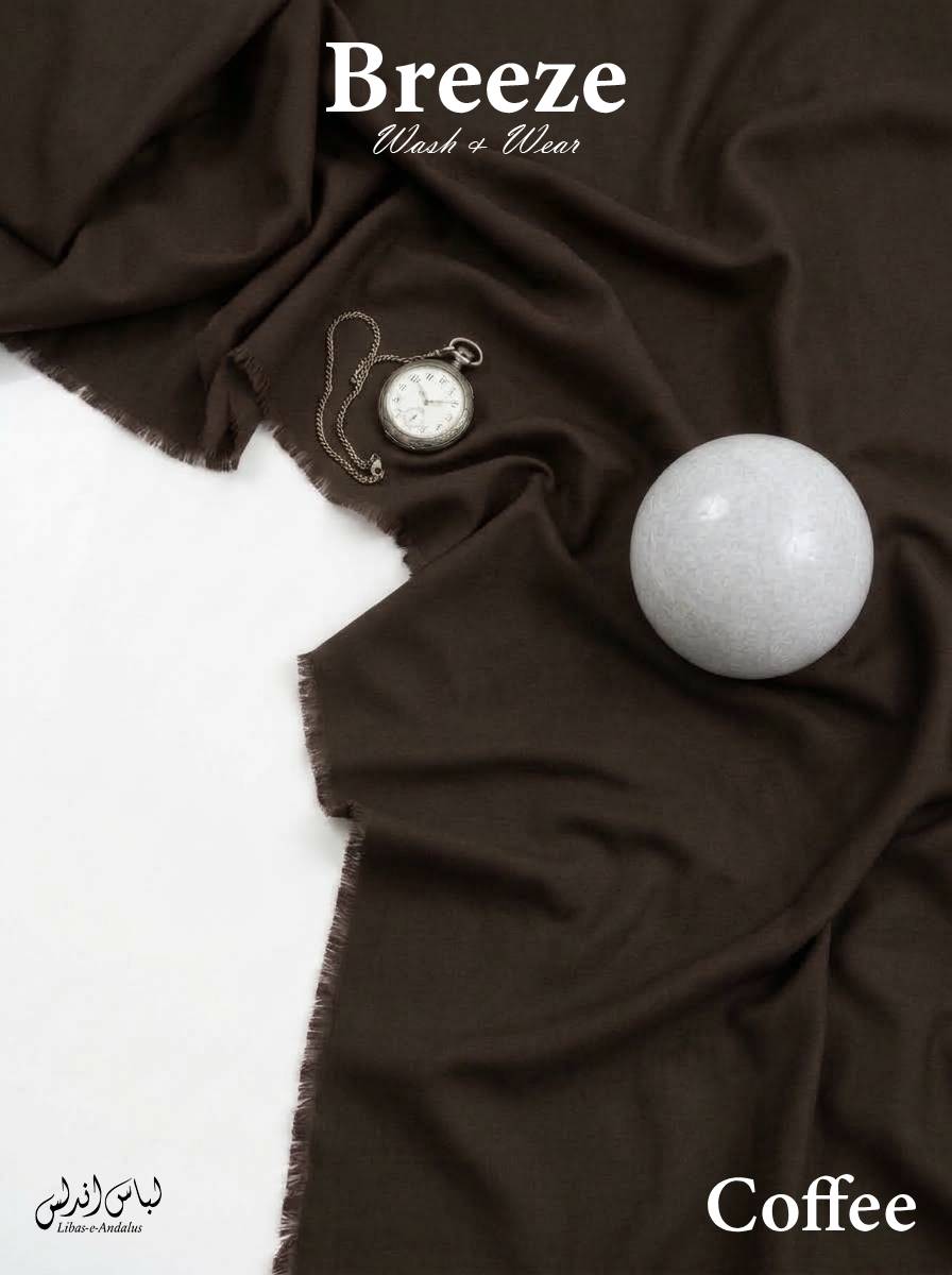 Breeze – Premium All Season Wash & Wear Fabric | Coffee