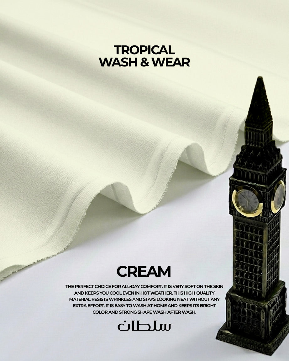 Sultan Tropical Wash & Wear (Cream)