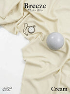 Breeze – Premium All Season Wash & Wear Fabric | Cream