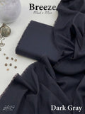 Breeze – Premium All Season Wash & Wear Fabric | Dark Gray