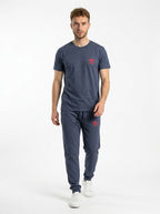 Adids Summer Jersey Tracksuit (Charcoal)