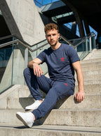 Adids Summer Jersey Tracksuit (Charcoal)