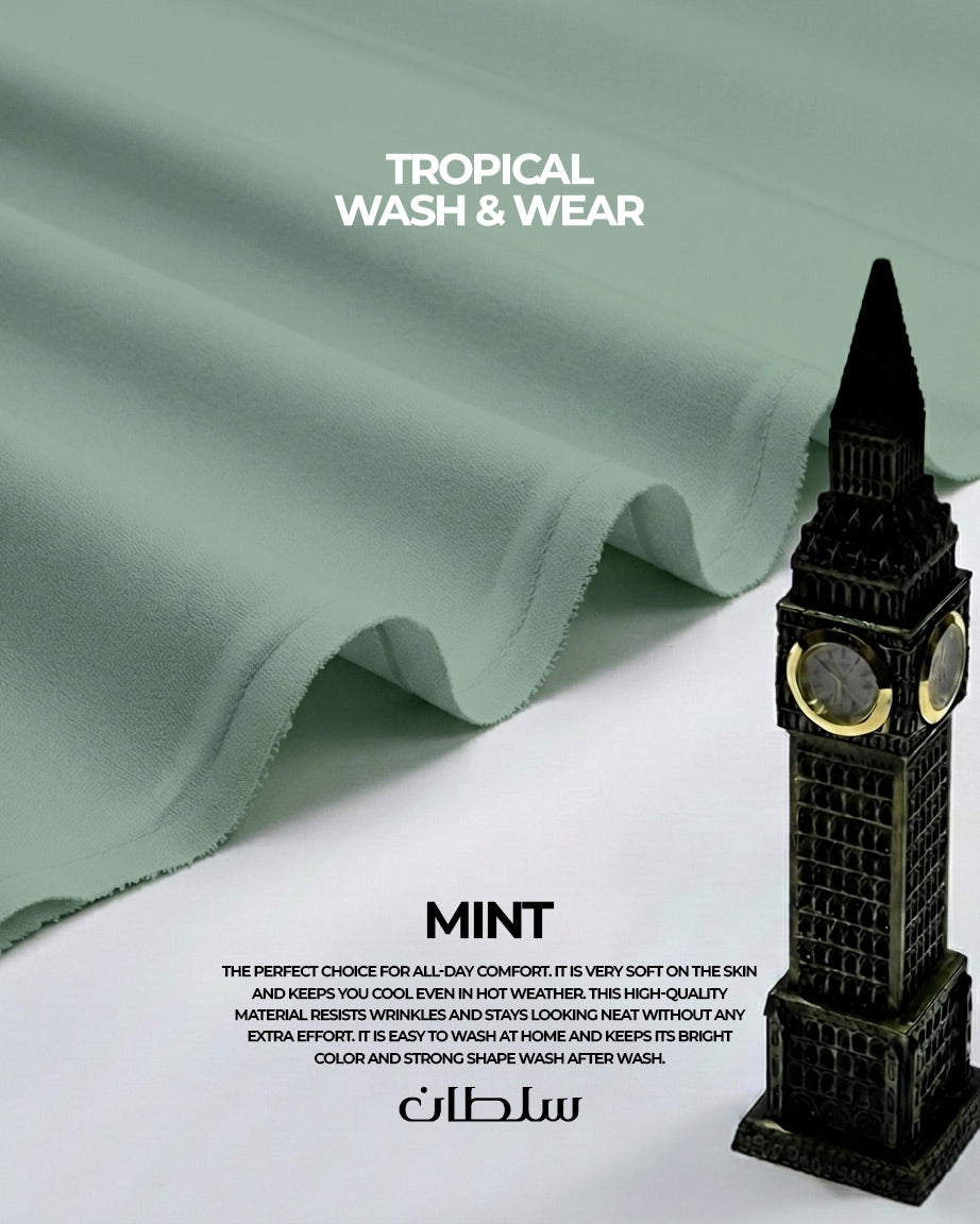 Sultan Tropical Wash & Wear (Mint)
