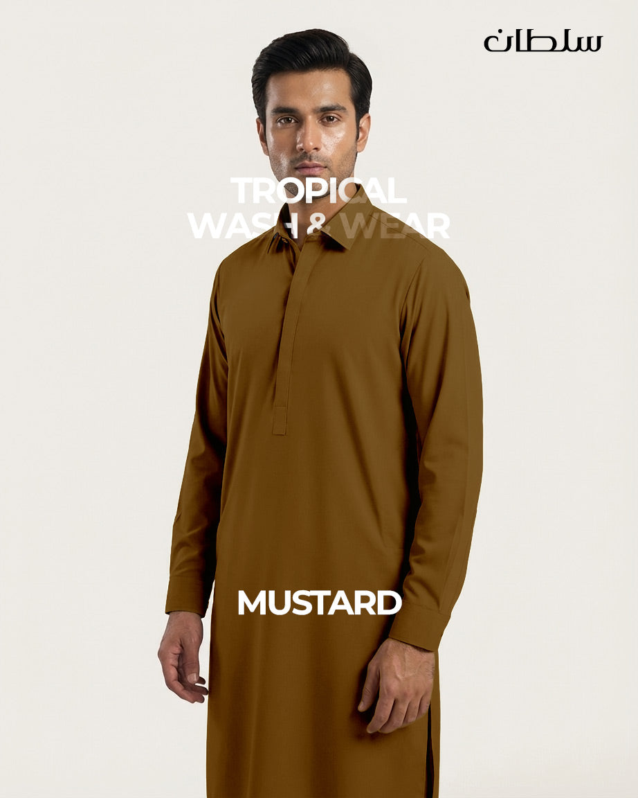 Sultan Tropical Wash & Wear (Mustard)
