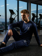 LV Summer Dry-Fit Tracksuit (Navy)