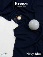 Breeze – Premium All Season Wash & Wear Fabric | Navy Blue
