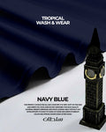 Sultan Tropical Wash & Wear (Navy Blue)