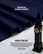 Sultan Tropical Wash & Wear (Navy Blue)