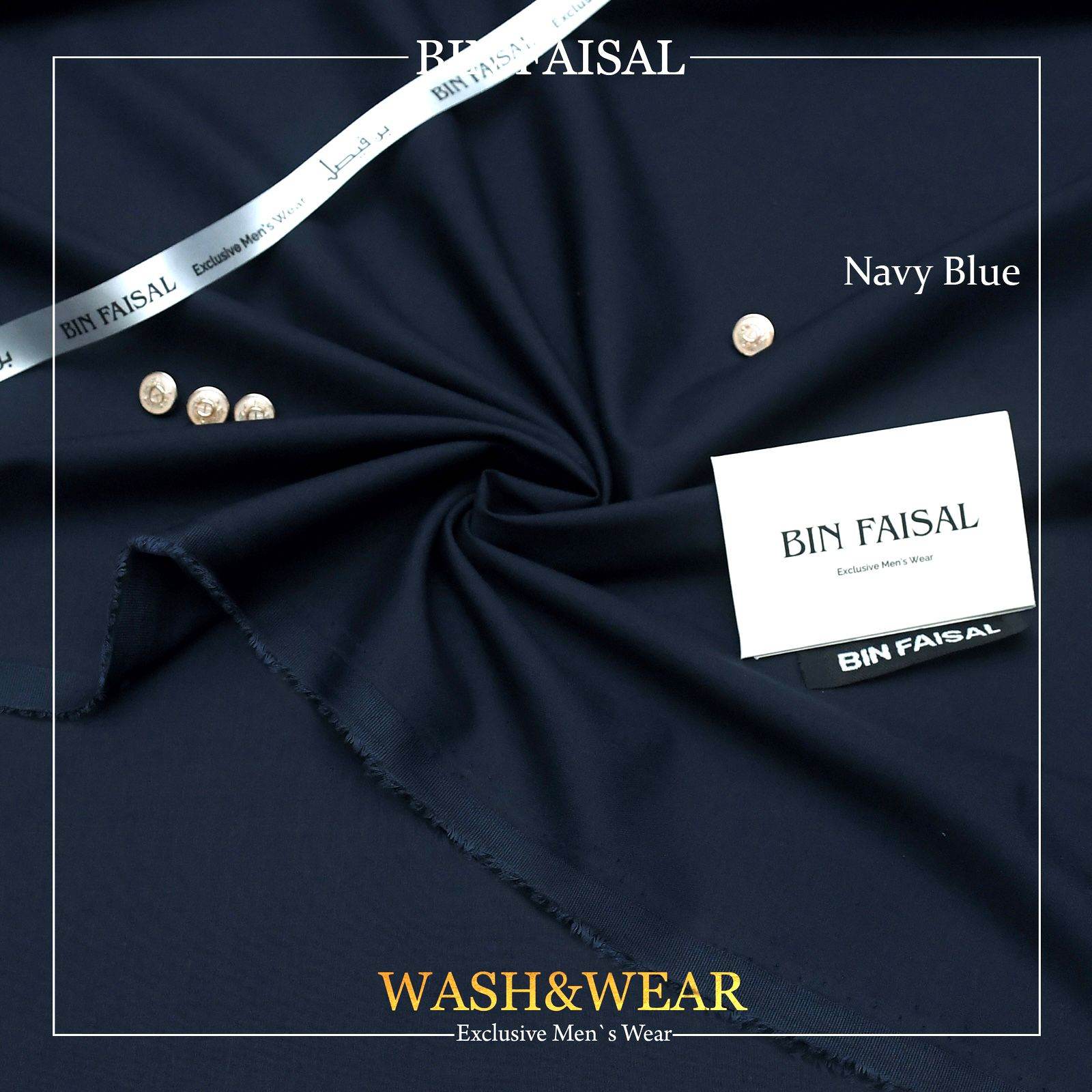 Bin Faisal Regent Summer Wash & Wear - Sultan Fabrics