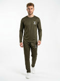 LV Summer Dry-Fit Tracksuit (Olive)