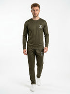LV Summer Dry-Fit Tracksuit (Olive)