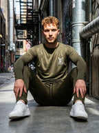 LV Summer Dry-Fit Tracksuit (Olive)