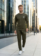 LV Summer Dry-Fit Tracksuit (Olive)