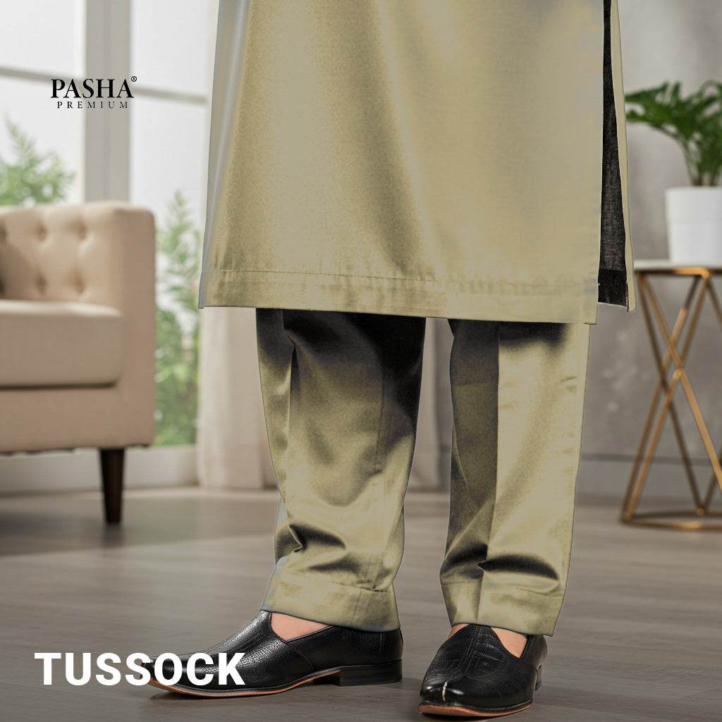 Pasha Premium | 100% Soft Egyptian Cotton | Luxurious Unstitched Fabric (Tussock) - Sultan Fabrics